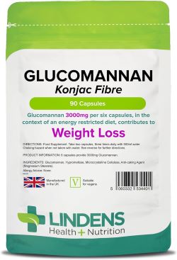 Glucomannan (Konjac Fibre) Capsules